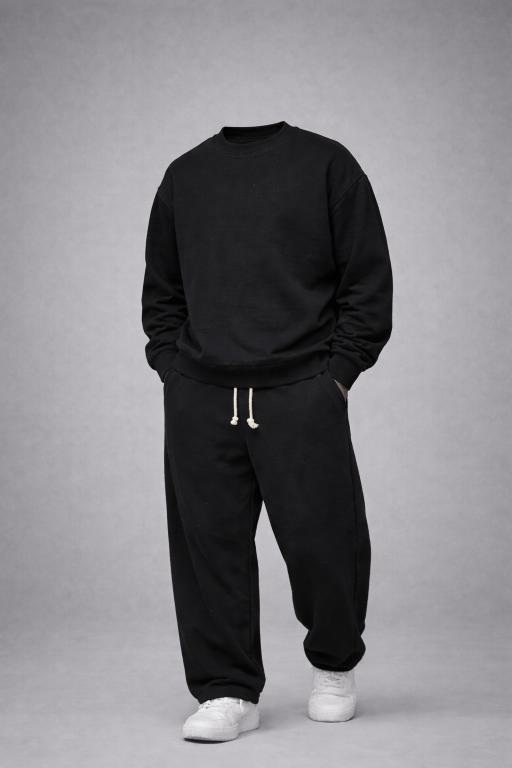 חליפת חבל - שחור